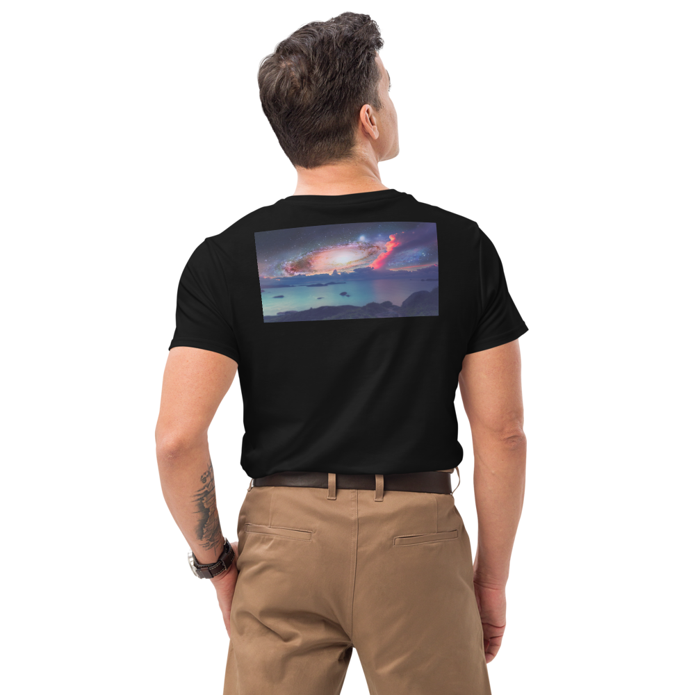 Weltraumshirt mit Logo